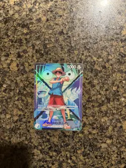 One Piece Card Game OP16 The Time of Battle Luffy Alternate Art Leader English - Image 3