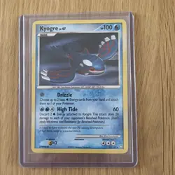 Pokemon TCG Kyogre 32/146 DPP Legends Awakened Rare Card 2008 - LP - Image 1