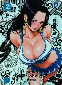 BOA ONE PIECE Holographic Custom Art Goddess Story Anime Collectible Card - Image 1