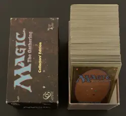 Incomplete Set Of Magic The Gather Collector’s Edition w/ Box! 232 Cards! Signed - Image 1
