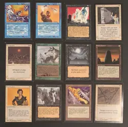 Incomplete Set Of Magic The Gather Collector’s Edition w/ Box! 232 Cards! Signed - Image 2