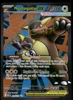 Pokemon Cards Mega Kangaskhan ex 164/132 Mega Evolution Ultra Rare NM - Image 1