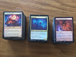MTG Bulk 370 Card Lot Mixed Sets C/U/R/M/Foil/Borderless - Image 1