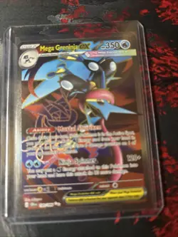 Mega Greninja EX Full Art Pokemon TCG Card 100/086 - Image 1