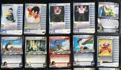 Dragon Ball Z Score CCG Card Lot Cell Saga 2001 2002 DBZ Mixed Bundle - Image 4