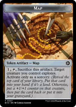 Map Token - Outlaws of Thunder Junction: The Big Score (BIG) - Image 1