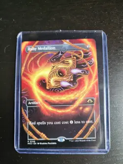 Ruby Medallion (Borderless) MTG Modern Horizons 3 - Image 1