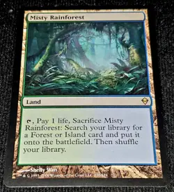 Misty Rainforest - Zendikar - MTG (LP) Magic The Gathering - Image 1