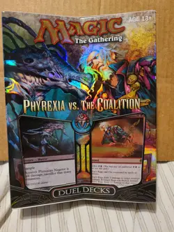 MTG Magic Duel Deck Phyrexia vs The Coalition Factory Sealed w/ Foils See Pics - Image 1