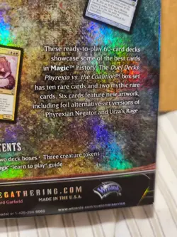 MTG Magic Duel Deck Phyrexia vs The Coalition Factory Sealed w/ Foils See Pics - Image 5