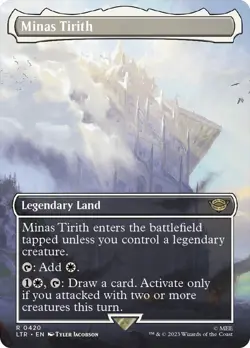 Minas Tirith Borderless The Lord of the Rings NM MTG - Image 1