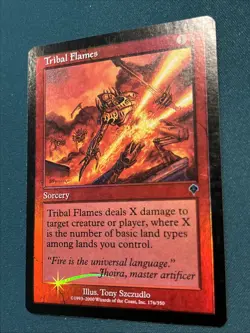 MTG Tribal Flames Invasion Foil NM - Image 3