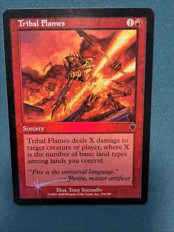 MTG Tribal Flames Invasion Foil NM - Image 5