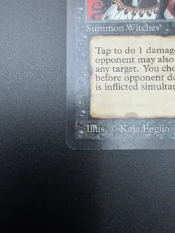 MTG; Cuombajj Witches; Arabian Nights; Magic the Gathering; Light Play - Image 5