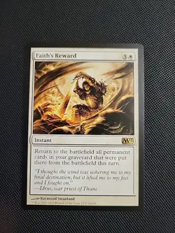 Faith's Reward Magic 2013 LP MTG - Image 1