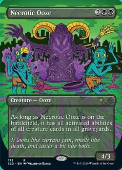 1 x Necrotic Ooze - Secret Lair - NM-Mint - MTG - Image 1