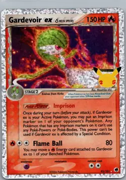 Gardevoir ex 93/101 Celebrations: Classic Collection Pokemon Holo NM - Image 1