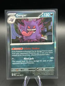 Gengar 050 2026 Pokemon Perfect Order Holo Rare Card - Image 1