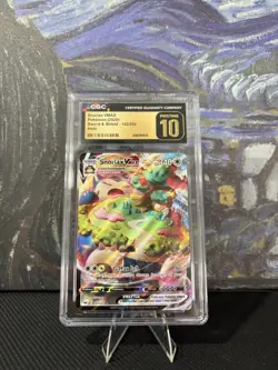 CGC Pristine 10 Snorlax VMAX 142/202 Sword & Shield Holo LOW POP - Image 1