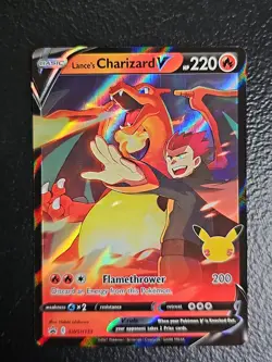 Pokemon Promo Lance’s Charizard V SWSH133 - Image 1