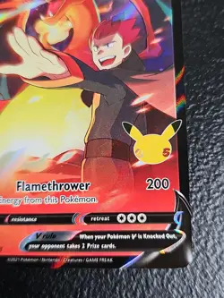 Pokemon Promo Lance’s Charizard V SWSH133 - Image 4