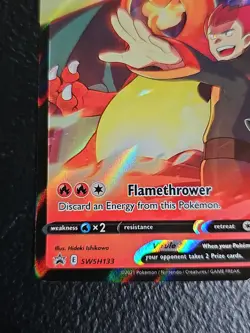 Pokemon Promo Lance’s Charizard V SWSH133 - Image 5