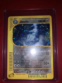 Pokemon Steelix H23/H32 Aquapolis Holo Rare Card English, Vintage Set - Image 1