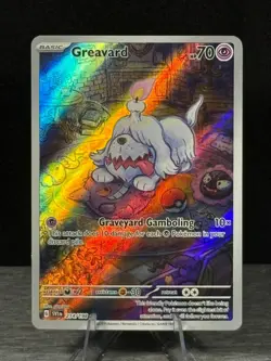 Greavard 214/198 SV01: Scarlet & Violet Illustration Rare Pokemon - Image 1