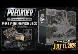 Pitch Black Pokemon Center Elite Trainer Box PC ETB PRESALE Ships 7/20 - Image 1
