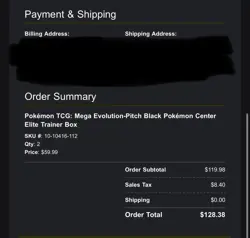 Pitch Black Pokemon Center Elite Trainer Box PC ETB PRESALE Ships 7/20 - Image 2