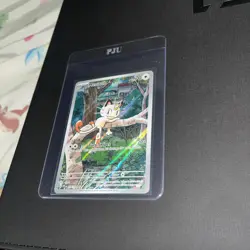 Meowth 106/094 Holo Illustration Rare – Pokemon TCG – 2025 Phantasmal Flames - Image 2