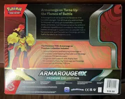Pokemon TCG - Armarouge EX Premium Collection Box- NEW! Sealed! - Image 2
