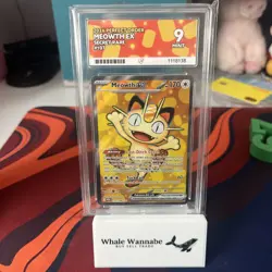 Pokemon Meowth 107/088 ACE 9 - Perfect Order Secret Rare - Image 1