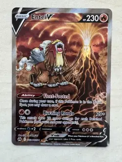 Pokemon TCG Entei V GG36/GG70 Crown Zenith Ultra Rare NM - Image 1