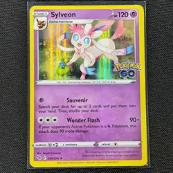 Sylveon - 035/078 - Holo Rare - Pokemon Go - Pokemon Card - LP - Image 1