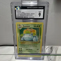 CGC 9 Venusaur 003/034 Pokemon TCG Classic 2023 English Holo - Image 1