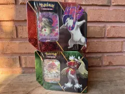 Pokemon Divergent Powers Sword & Shield Tins *Factory Sealed* - Image 1