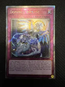 FAST SHIPPING Dominus Impulse RA05-EN080 Platinum secret rare NM YUGIOH - Image 1