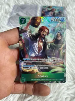 4 One Piece TCG •2x Shanks OP14-027 • Alternate Artwork • ENG&JAP/NM OP-12-008 - Image 2
