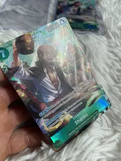 4 One Piece TCG •2x Shanks OP14-027 • Alternate Artwork • ENG&JAP/NM OP-12-008 - Image 3