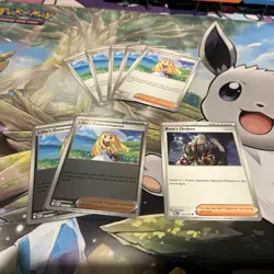Lillie’s Determination 4X Playset Pokemon TCG Mega Evolution ME01 119/132 - Image 1