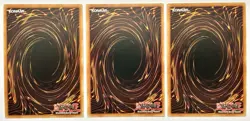 3 x SESL-EN004 Adamancipator Crystal - Leonite Super Rare 1st Ed Nr Mint YuGiOh - Image 2