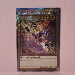 YuGiOh! Dark Magician Girl (Platinum Secret) RA03-EN123 1st Edition NM - Image 1