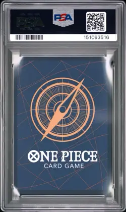 2026 One Piece Monkey D Luffy OP14-EB04 013 Alt Art The Azure Sea's Seven PSA 10 - Image 2