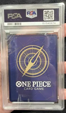 One Piece Monkey.D.Luffy OP10-111 Alternative Art English Royal Blood PSA 10 - Image 2