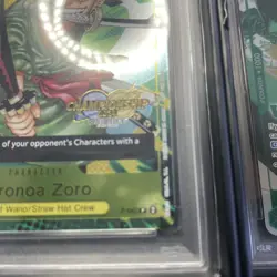 2024 One Piece EN Roronoa Zoro CHAMPIONSHIP EVENT PACK P-042 PSA 10. GEM MINT - Image 3