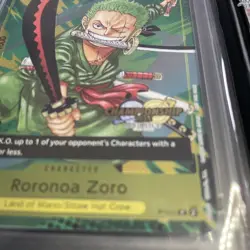 2024 One Piece EN Roronoa Zoro CHAMPIONSHIP EVENT PACK P-042 PSA 10. GEM MINT - Image 4