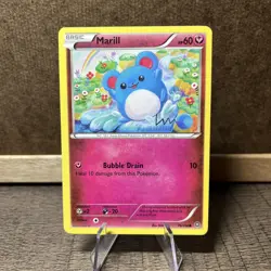 Marill #76/114 Steam Siege Common Pokemon Card - Image 1