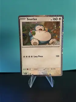 Snorlax - SV: Scarlet & Violet Promo Cards - Pokemon NM 122 - Image 2