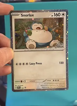 Snorlax - SV: Scarlet & Violet Promo Cards - Pokemon NM 122 - Image 4
